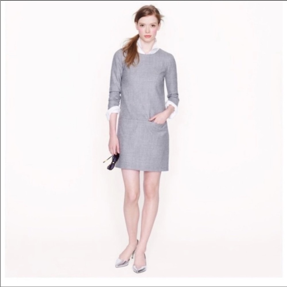 JCrew Jules Dress - Gray